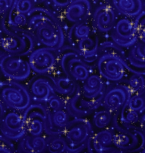 Dark Purple with stars