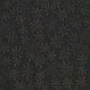 Black with gray flowers cotton