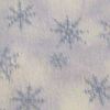 White/gray snow flakes