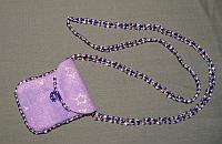 Purple beaded Amulet